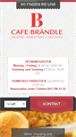Mobile Screenshot of cafe-braendle.ch